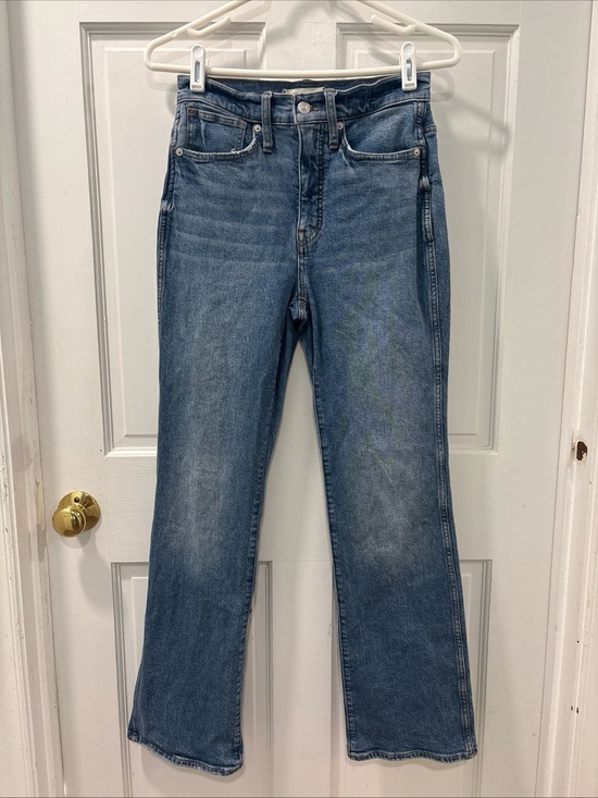 Madewell Denim - Madewell Women’s High-Rise Bootcut Jeans Medium Wash Size 24 Stretch Denim EUC